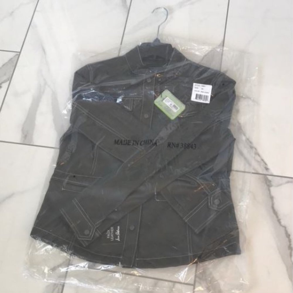 NEW ⭐️ Sam Edelman Faux Leather Jacket - Picture 9 of 11